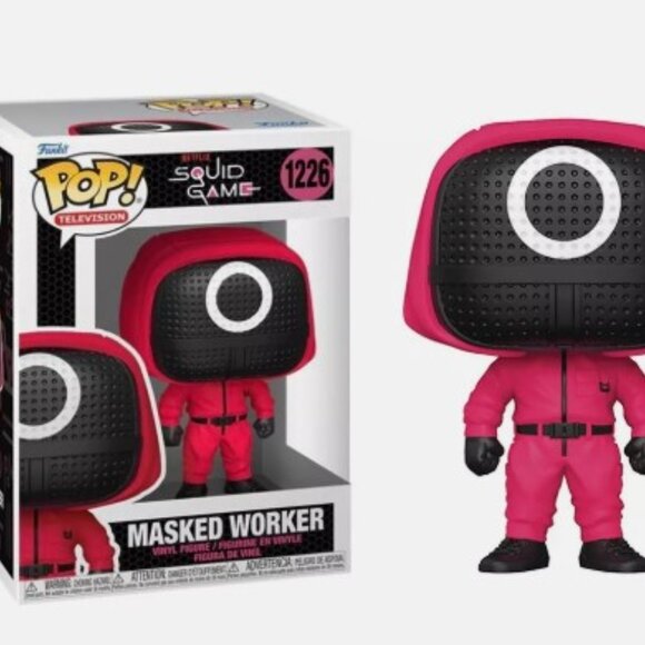FUNKO POP! TELEVISION: Squid Game - Masked Worker 00EE0895M14 - Picture 3 of 3